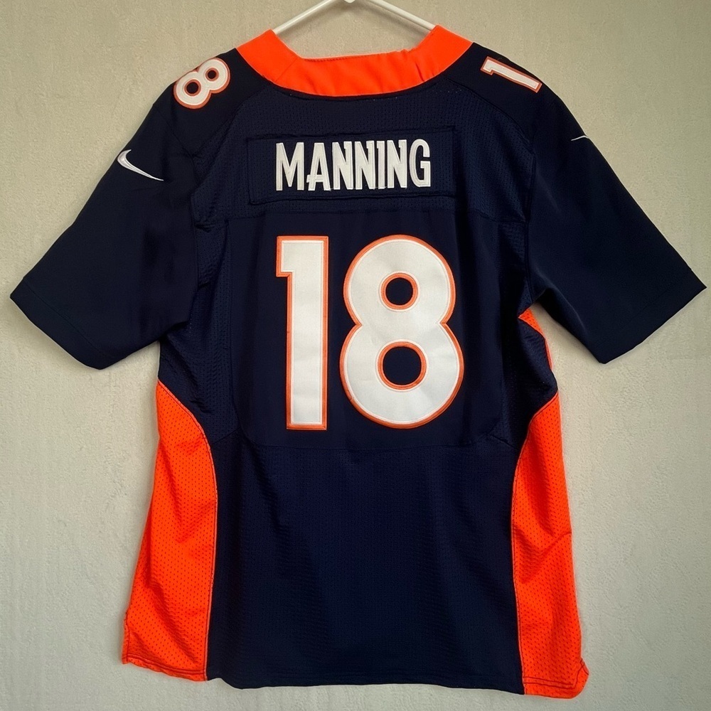 Nike NFL On Field Men's Broncos #18 Peyton Manning Jersey Size 40
